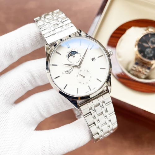 Longines Mens Watch Luxury Brand Design Fashion Type with Original Box Whatsapp 【+1-3239614486】