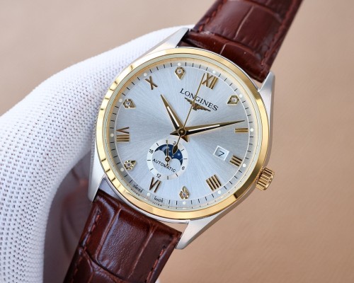 Longines Mens Watch Luxury Brand Design Fashion Type with Original Box Whatsapp 【+1-3239614486】