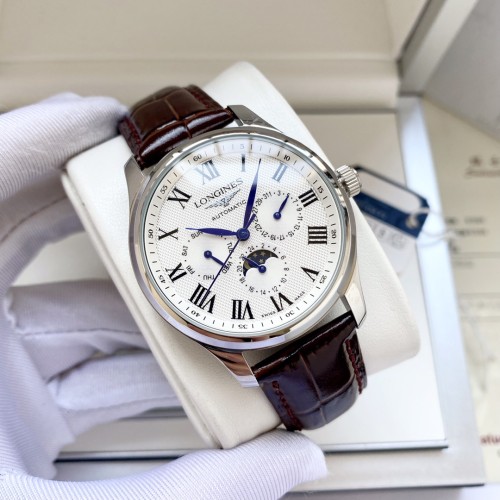 Longines Mens Watch Luxury Brand Design Fashion Type with Original Box Whatsapp 【+1-3239614486】