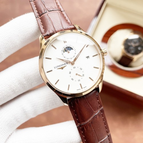 Longines Mens Watch Luxury Brand Design Fashion Type with Original Box Whatsapp 【+1-3239614486】