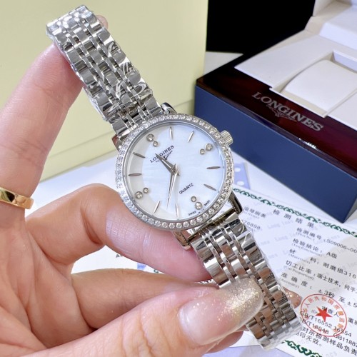 Longines Womens Watch Luxury Brand Design Fashion Type with Original Box Whatsapp 【+1-3239614486】