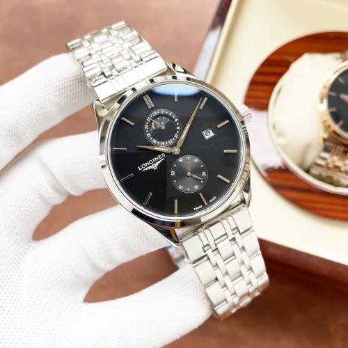 Longines Mens Watch Luxury Brand Design Fashion Type with Original Box Whatsapp 【+1-3239614486】