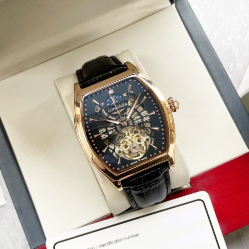 Longines Mens Watch Luxury Brand Design Fashion Type with Original Box Whatsapp 【+1-3239614486】