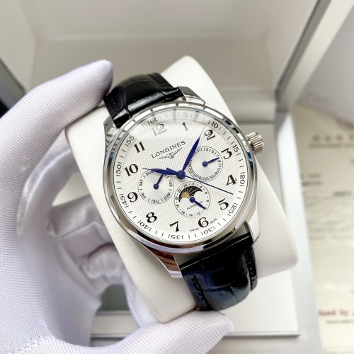 Longines Mens Watch Luxury Brand Design Fashion Type with Original Box Whatsapp 【+1-3239614486】