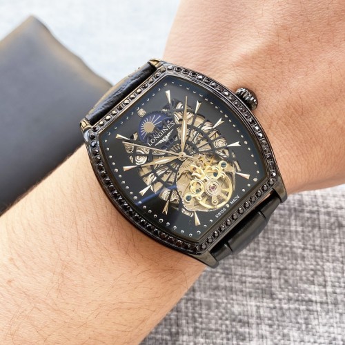 Longines Mens Watch Luxury Brand Design Fashion Type with Original Box Whatsapp 【+1-3239614486】