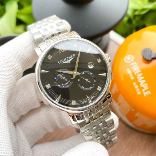Longines Mens Watch Luxury Brand Design Fashion Type with Original Box Whatsapp 【+1-3239614486】