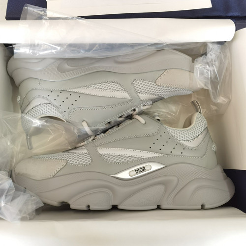 Dior Mens Shoes Sneakers Luxury Brand Breathable Design B22 SNEAKER Technical Mesh with Beige and Smooth Calfskin with Original Box Whatsapp 【+1-3239614486】