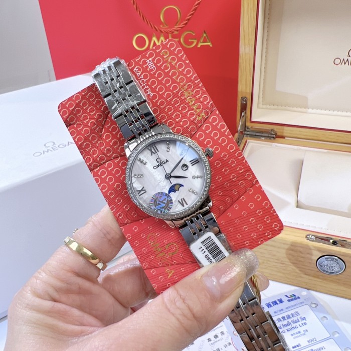 Omega Womens Watch Luxury Brand Design Fashion Type with Original Box Whatsapp 【+1-3239614486】