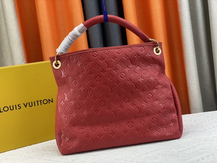 Louis Vuitton Womens Bags Handbags Luxury Fashion Marine Rouge Monogram Empreinte Leather Monogram ARTSY MM M43237 Whatsapp 【+1-3239614486】