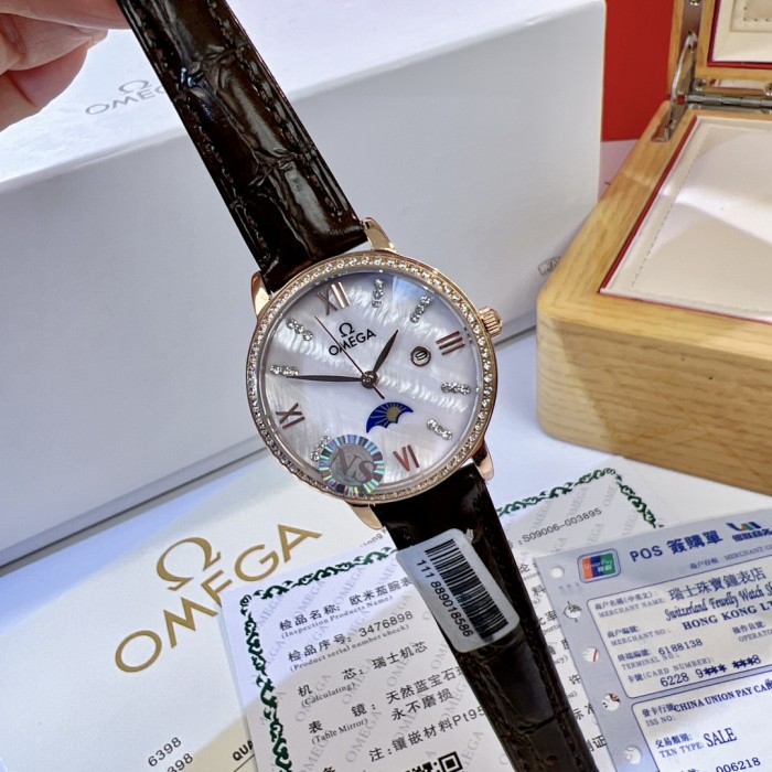 Omega Womens Watch Luxury Brand Design Fashion Type with Original Box Whatsapp 【+1-3239614486】