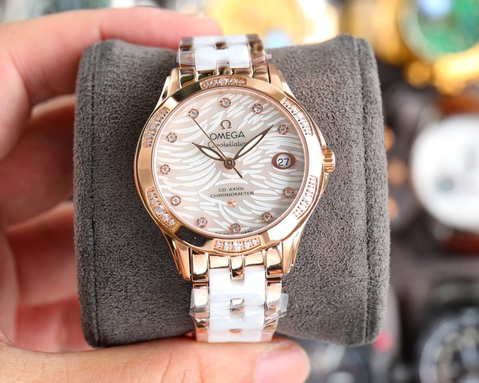 Omega Womens Watch Luxury Brand Design Fashion Type with Original Box Whatsapp 【+1-3239614486】