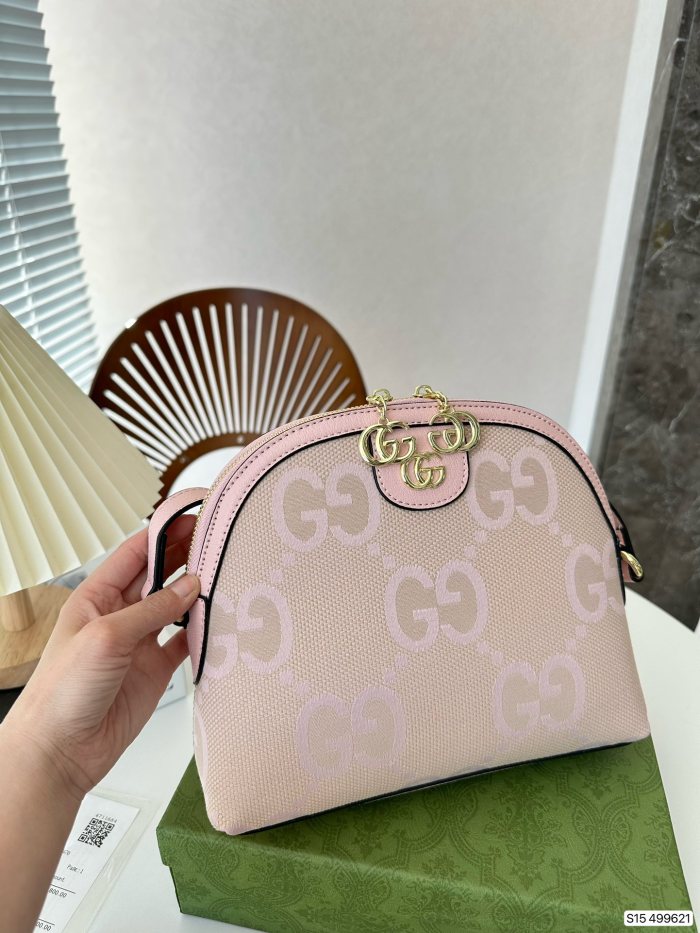 Gucci Womens Bags Luxury Brand GG Supreme Ophidia GG Shoulder Messenger Bag with Original Box 499621 K05NN 4076