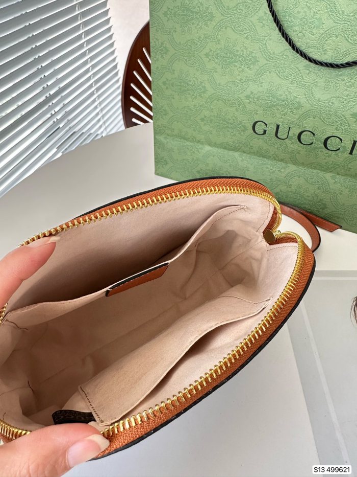 Gucci Womens Bags Luxury Brand GG Supreme Ophidia GG Shoulder Messenger Bag with Original Box 499621 K05NN 4076