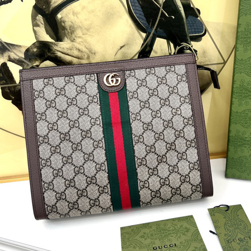 Gucci Womens Mens Unisex Bags Clutch Luxury Brand Ophidia pouch in GG Supreme canvas 625549 96IWG 8745【Whatsapp +1-3239614486】