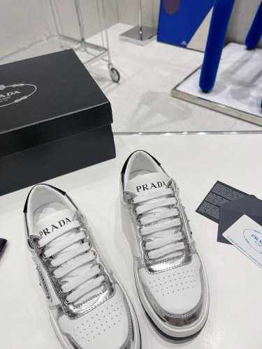 Prada Mens Shoes Casual Luxury Brand Breathable Sneakers with Original Box Whatsapp 【+1-3239614486】