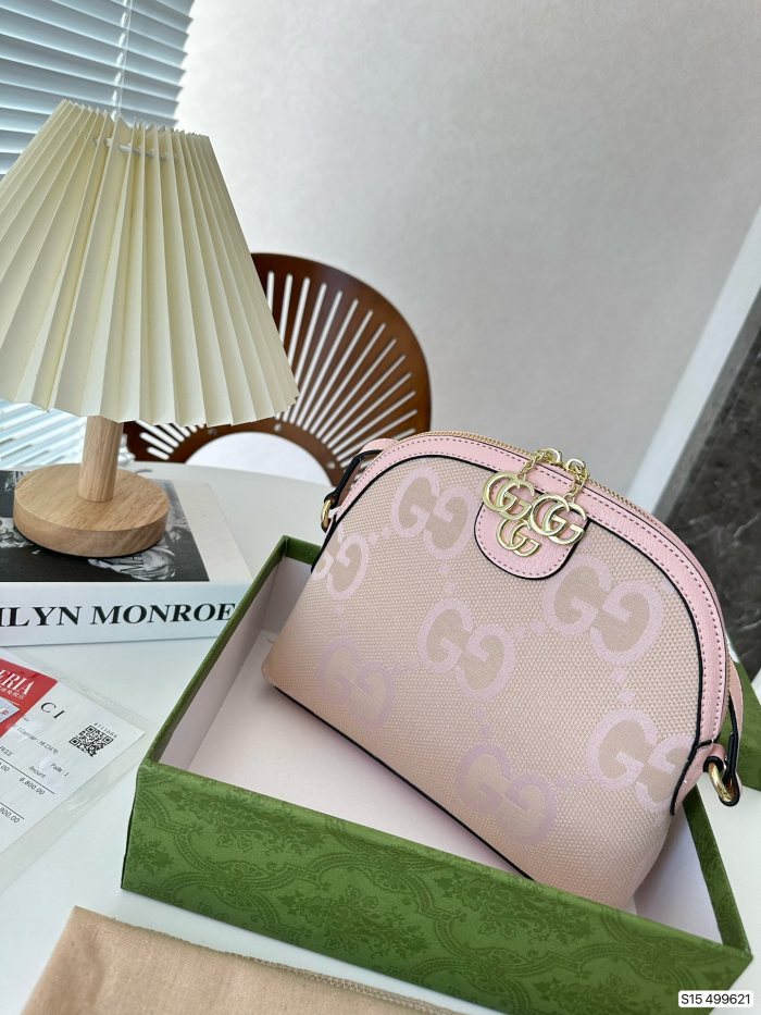 Gucci Womens Bags Luxury Brand GG Supreme Ophidia GG Shoulder Messenger Bag with Original Box 499621 K05NN 4076
