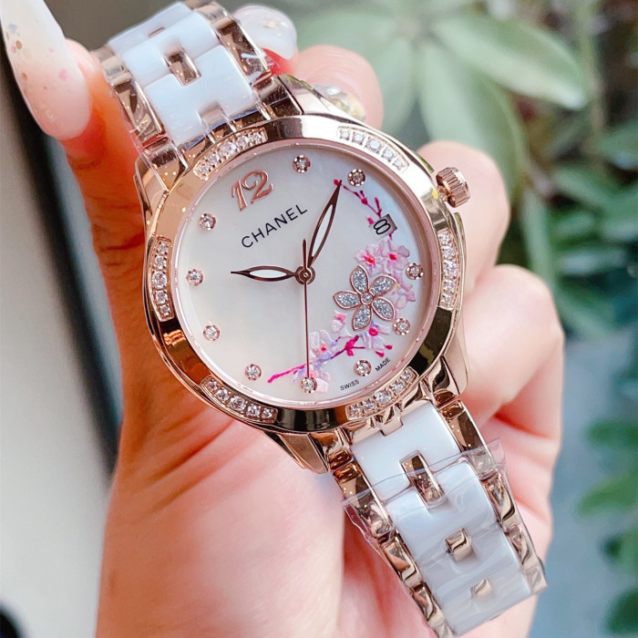 Chanel Womens Watch Luxury Brand Design Fashion Type with Original Box Whatsapp 【+1-3239614486】