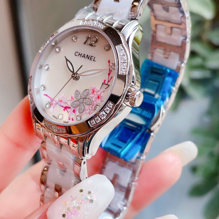 Chanel Womens Watch Luxury Brand Design Fashion Type with Original Box Whatsapp 【+1-3239614486】