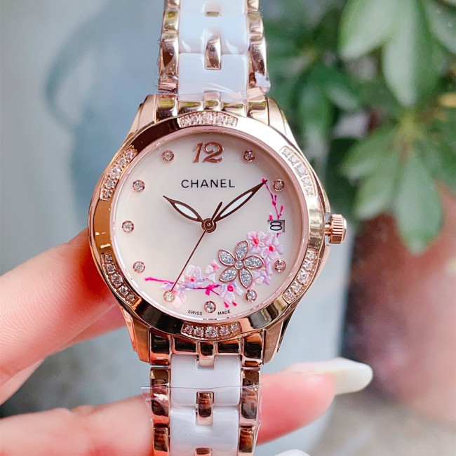Chanel Womens Watch Luxury Brand Design Fashion Type with Original Box Whatsapp 【+1-3239614486】