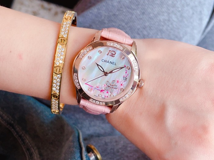 Chanel Womens Watch Luxury Brand Design Fashion Type with Original Box Whatsapp 【+1-3239614486】