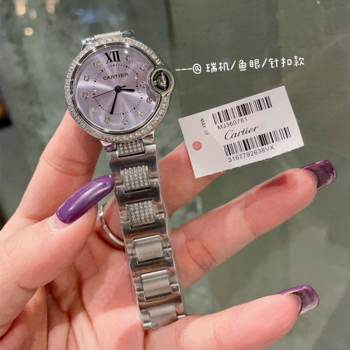 Cartier Womens Watch Luxury Brand Design Fashion Type with Original Box Whatsapp 【+1-3239614486】