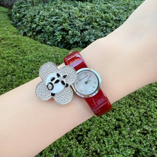 Louis Vuitton Womens Watch Luxury Brand Design Fashion Type with Original Box Whatsapp 【+1-3239614486】