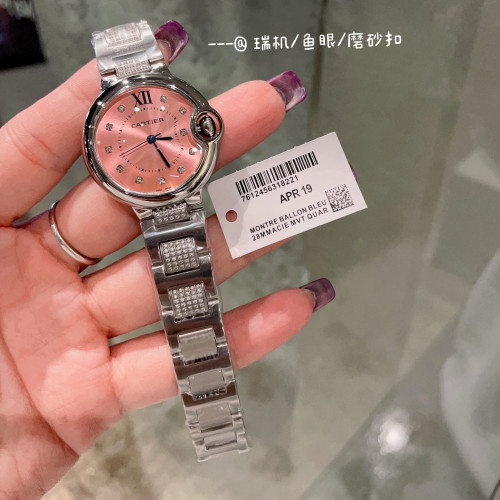 Cartier Womens Watch Luxury Brand Design Fashion Type with Original Box Whatsapp 【+1-3239614486】