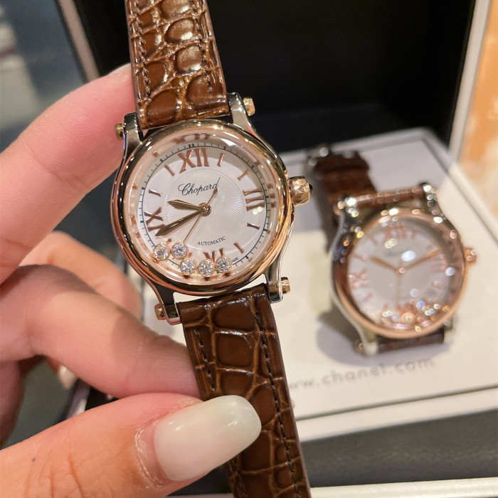Chopard Womens Watch Luxury Brand Design Fashion Type with Original Box Whatsapp 【+1-3239614486】