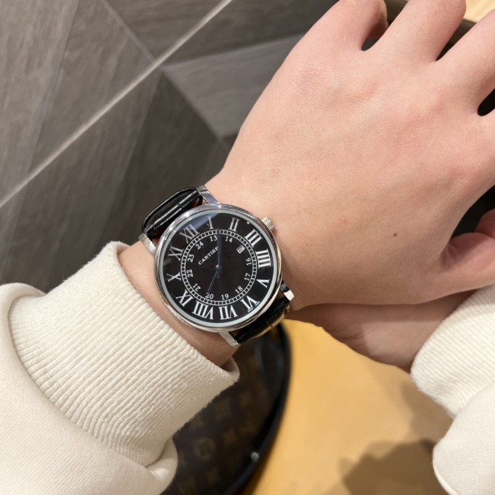 Cartier Mens Watch Luxury Brand Design Fashion Type with Original Box Whatsapp 【+1-3239614486】