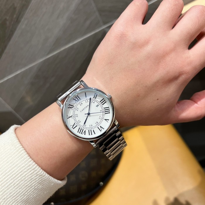 Cartier Mens Watch Luxury Brand Design Fashion Type with Original Box Whatsapp 【+1-3239614486】