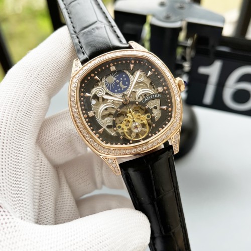 Cartier Mens Watch Luxury Brand Design Fashion Type with Original Box Whatsapp 【+1-3239614486】