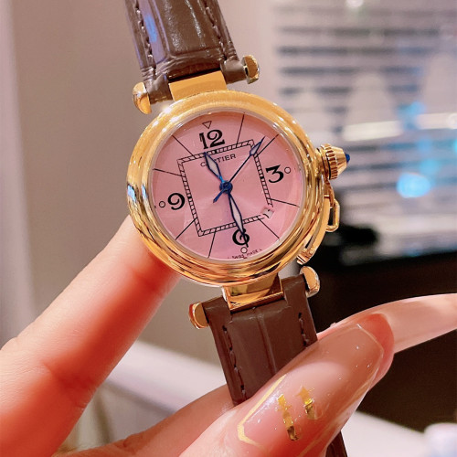 Cartier Womens Watch Luxury Brand Design Fashion Type with Original Box Whatsapp 【+1-3239614486】