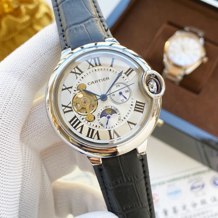Cartier Mens Watch Luxury Brand Design Fashion Type with Original Box Whatsapp 【+1-3239614486】
