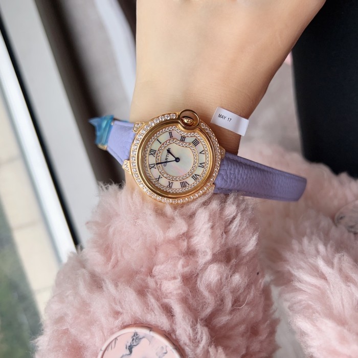 Cartier Womens Watch Luxury Brand Design Fashion Type with Original Box Whatsapp 【+1-3239614486】