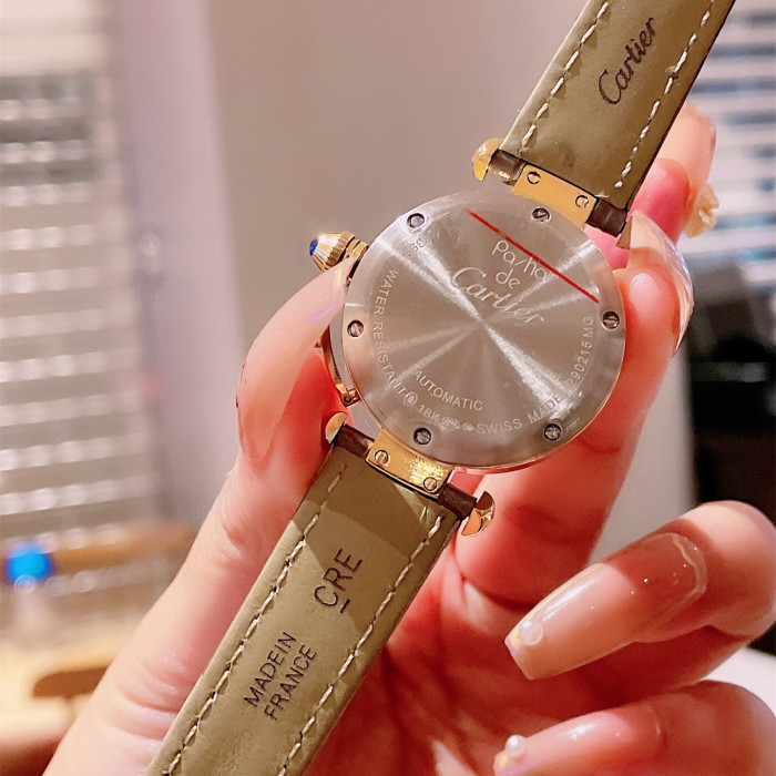 Cartier Womens Watch Luxury Brand Design Fashion Type with Original Box Whatsapp 【+1-3239614486】