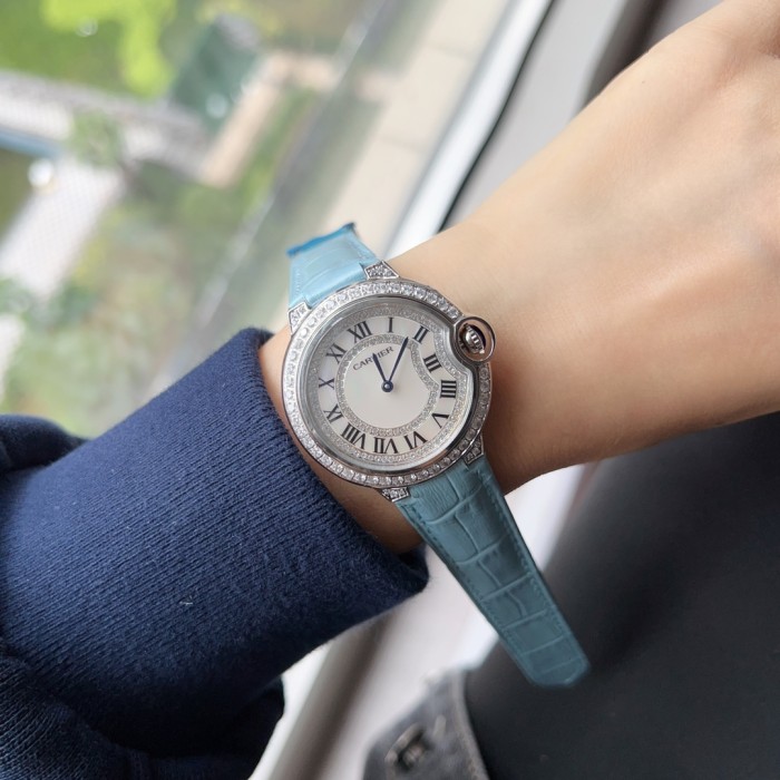 Cartier Womens Watch Luxury Brand Design Fashion Type with Original Box Whatsapp 【+1-3239614486】