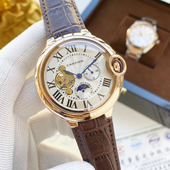 Cartier Mens Watch Luxury Brand Design Fashion Type with Original Box Whatsapp 【+1-3239614486】