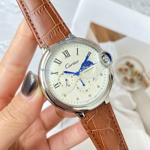 Cartier Mens Watch Luxury Brand Design Fashion Type with Original Box Whatsapp 【+1-3239614486】