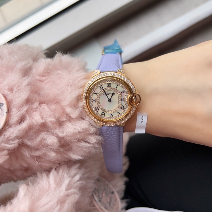 Cartier Womens Watch Luxury Brand Design Fashion Type with Original Box Whatsapp 【+1-3239614486】