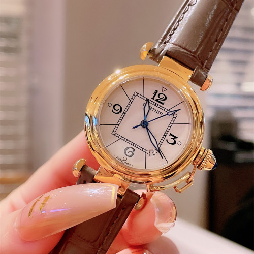 Cartier Womens Watch Luxury Brand Design Fashion Type with Original Box Whatsapp 【+1-3239614486】