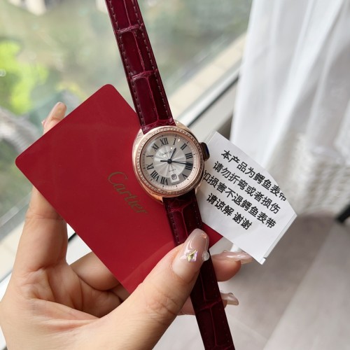 Cartier Womens Watch Luxury Brand Design Fashion Type with Original Box Whatsapp 【+1-3239614486】
