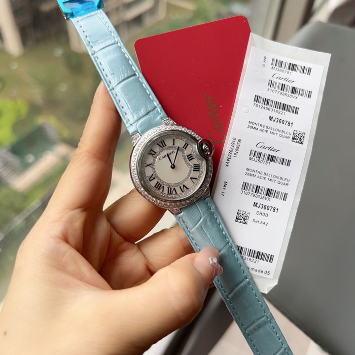 Cartier Womens Watch Luxury Brand Design Fashion Type with Original Box Whatsapp 【+1-3239614486】
