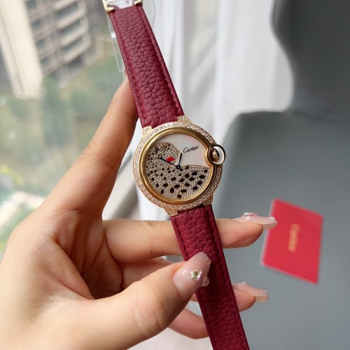 Cartier Womens Watch Luxury Brand Design Fashion Type with Original Box Whatsapp 【+1-3239614486】
