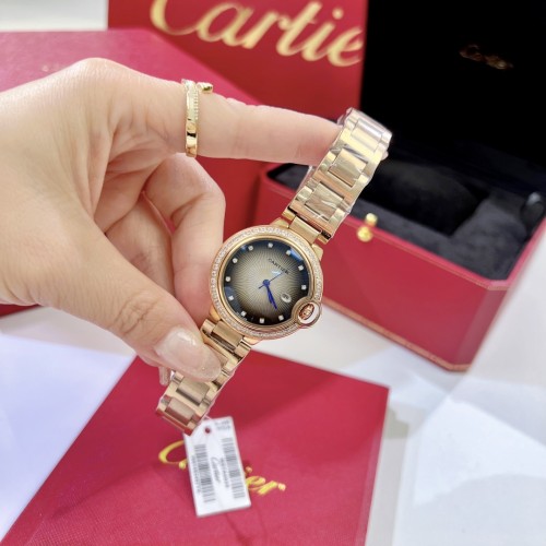 Cartier Womens Watch Luxury Brand Design Fashion Type with Original Box Whatsapp 【+1-3239614486】