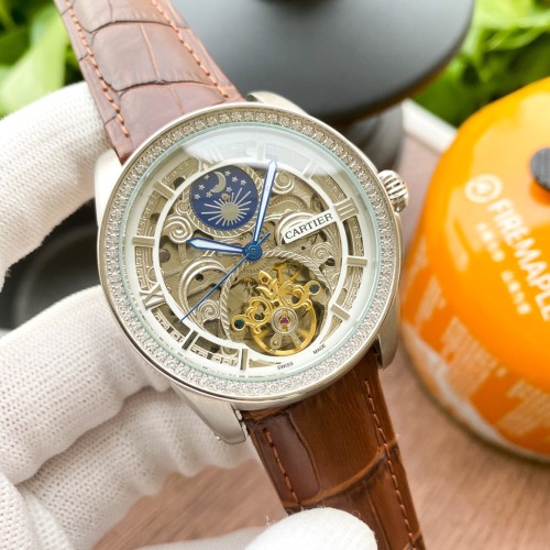 Cartier Mens Watch Luxury Brand Design Fashion Type with Original Box Whatsapp 【+1-3239614486】