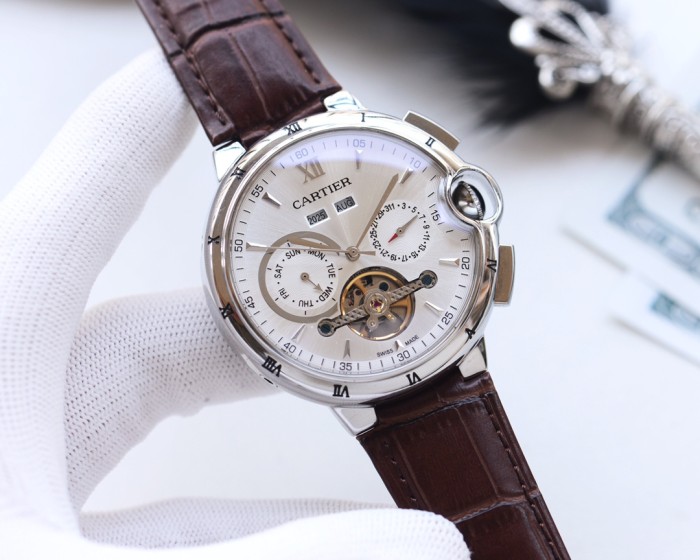 Cartier Mens Watch Luxury Brand Design Fashion Type with Original Box Whatsapp 【+1-3239614486】