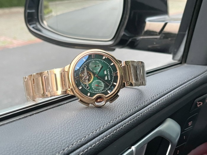 Cartier Mens Watch Luxury Brand Design Fashion Type with Original Box Whatsapp 【+1-3239614486】