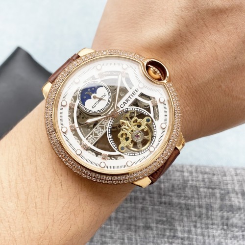 Cartier Mens Watch Luxury Brand Design Fashion Type with Original Box Whatsapp 【+1-3239614486】