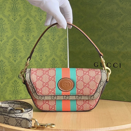 Gucci Womens Bags Shoulder Handbag Luxury Brand GG top handle mini bag with Web 723762 FABFH 8361 Whatsapp 【+1-3239614486】