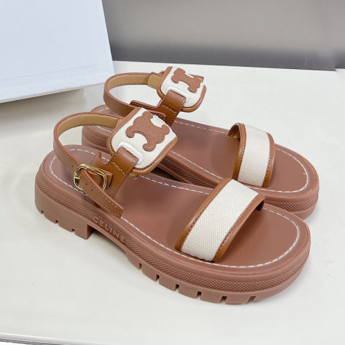 Celine Womens Shoes Sandals Luxury Brand Summer Sandal with Original Box Whatsapp 【+1-3239614486】